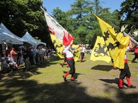 Vlaams volksfeest in het park